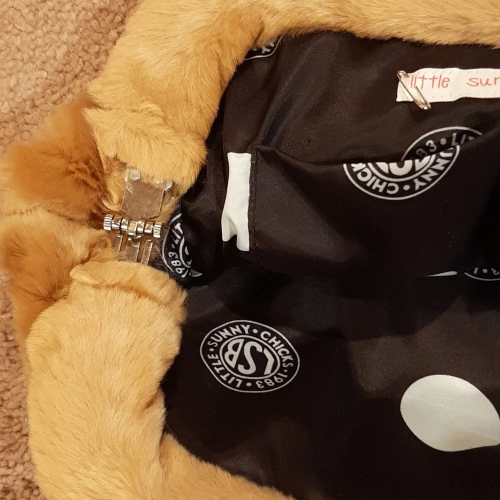 Little Sunny Bite Soft Bear Face Clutch